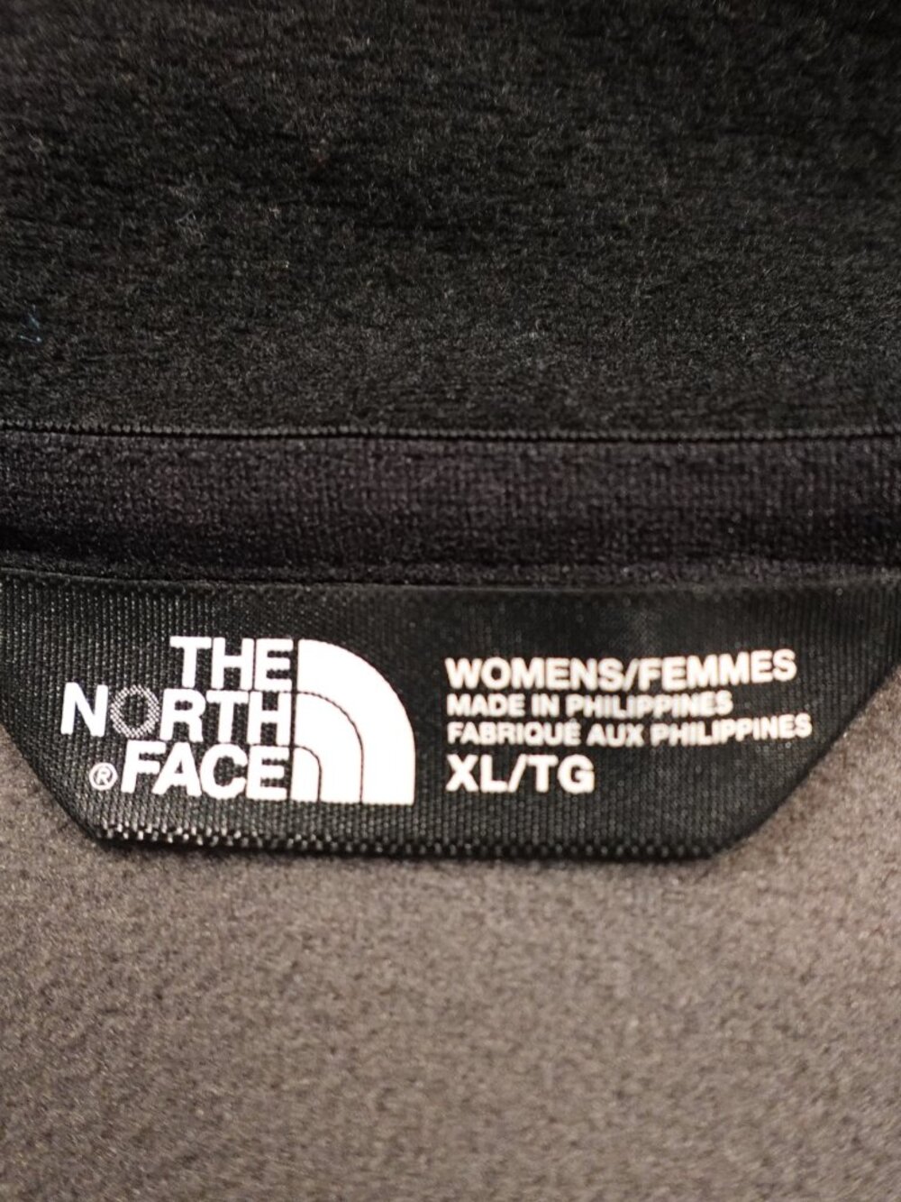The North Face Cinder 200 Weight Fleece Jacket Women’s XL Charcoal Gray Full Zip - Picture 3 of 14